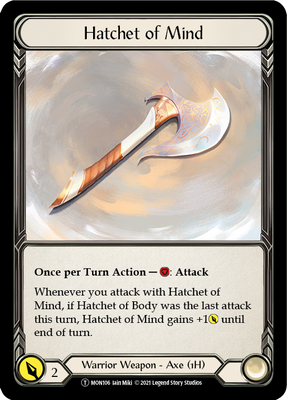 Spectral Shield //Hatchet of Mind [U-MON104 // U-MON106] (Monarch Unlimited)  Unlimited Normal