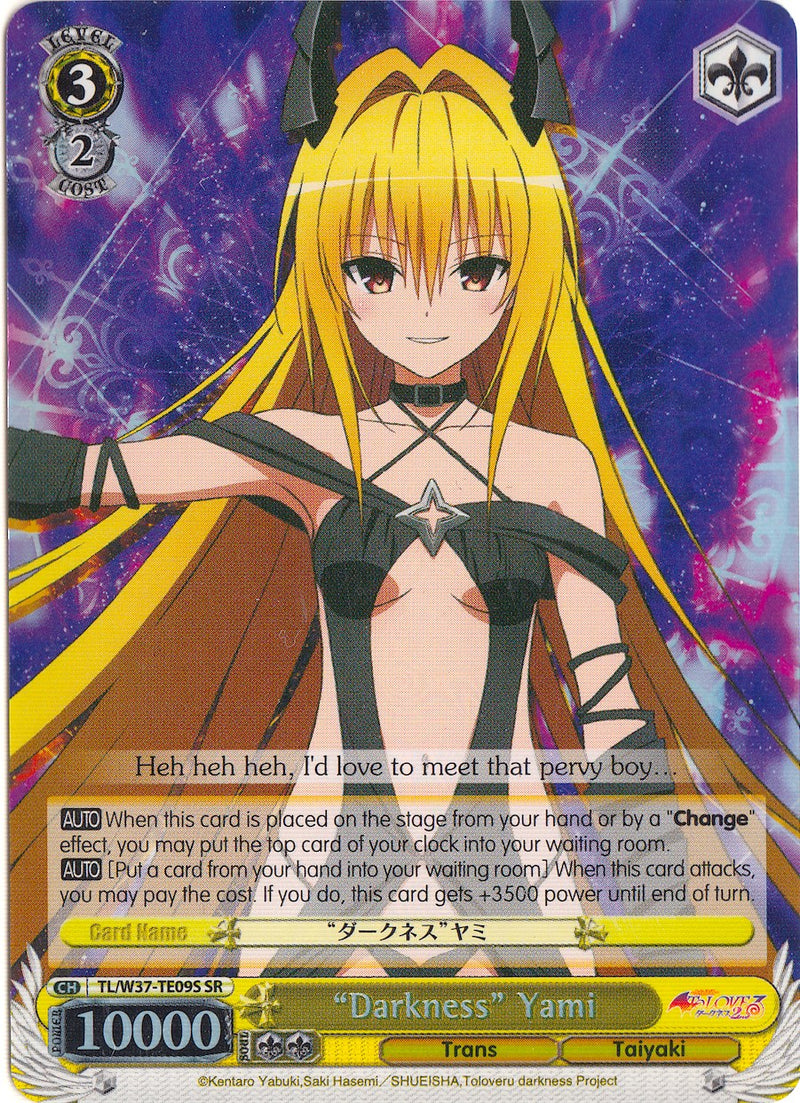 "Darkness" Yami (TL/W37-TE09S SR) [To Loveru Darkness 2nd]