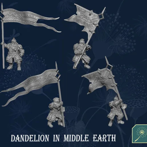 Dwarven Bannerman of Metal Mountain