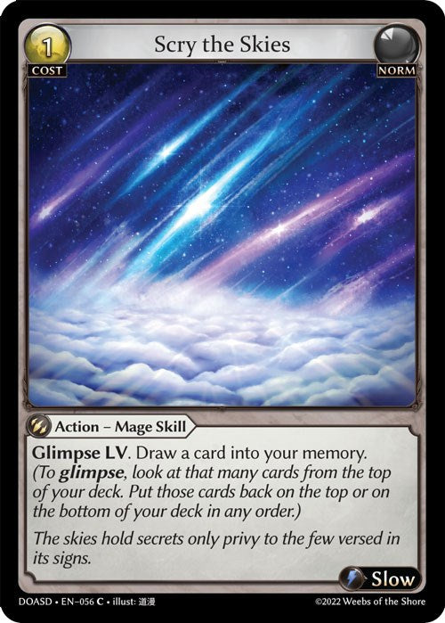 Scry the Skies (056) [Dawn of Ashes: Starter Decks]