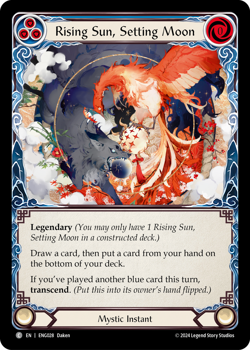 Rising Sun, Setting Moon [ENG028] (Part the Mistveil Enigma Blitz Deck)