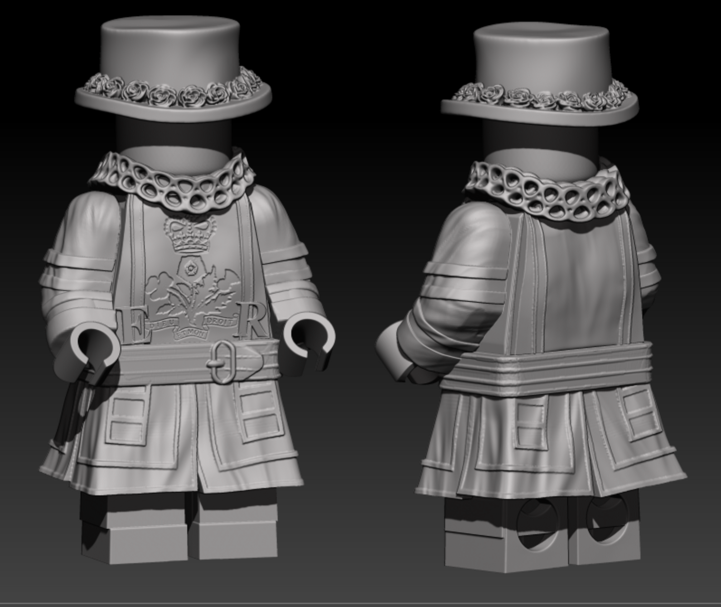 The Yeoman Warder- "Beefeater" Set