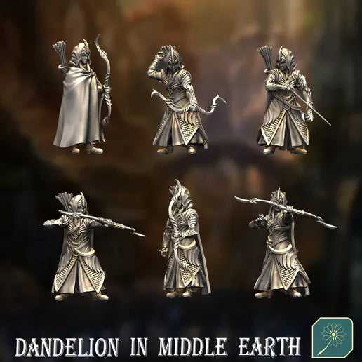 Golden Wood Elf Footmen (Bowmen)