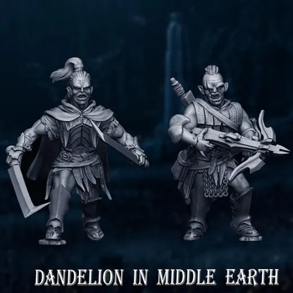 Half Orc Commanders of Forked Fortress