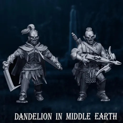 Half Orc Commanders of Forked Fortress