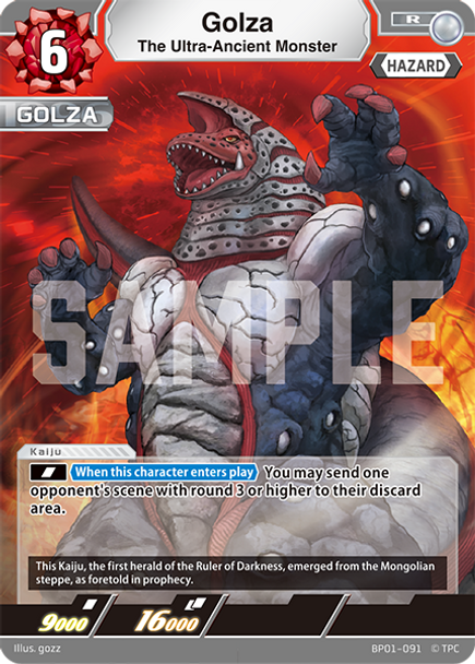 [BP01-091](R) Golza, The Ultra-Ancient Monster