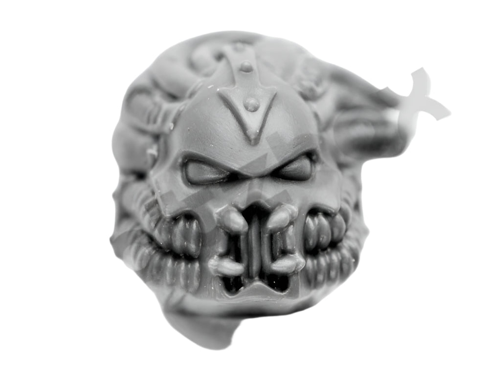 Chaos Space Marine Havocs Head I