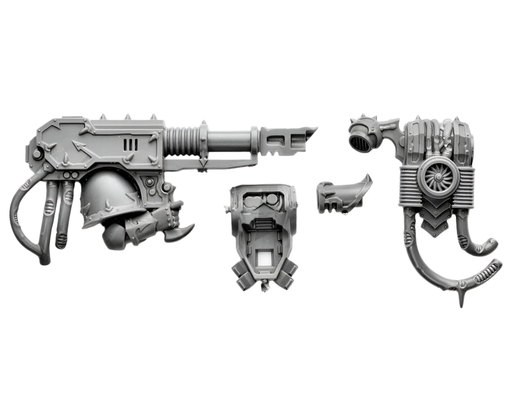 Chaos Space Marine Havocs Lascannon (4)