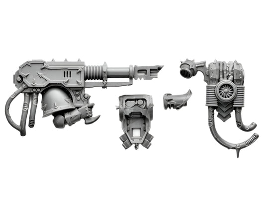 Chaos Space Marine Havocs Lascannon (4)