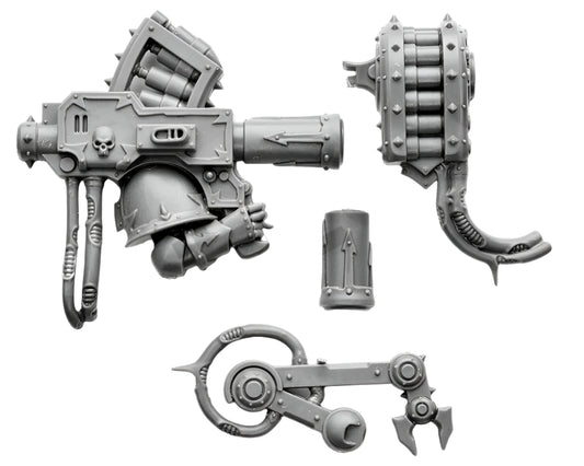 Chaos Space Marine Havocs Missile Launcher (4)