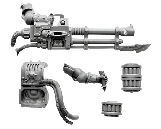 Chaos Space Marine Havocs Reaper Autocannon (5)