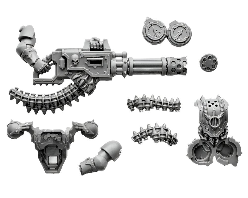 Chaos Space Marine Havocs Reaper Chaincannon (8)