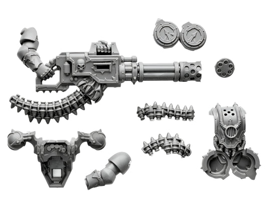 Chaos Space Marine Havocs Reaper Chaincannon (8)