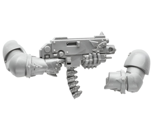 Chaos Space Marines Boltgun A (2)