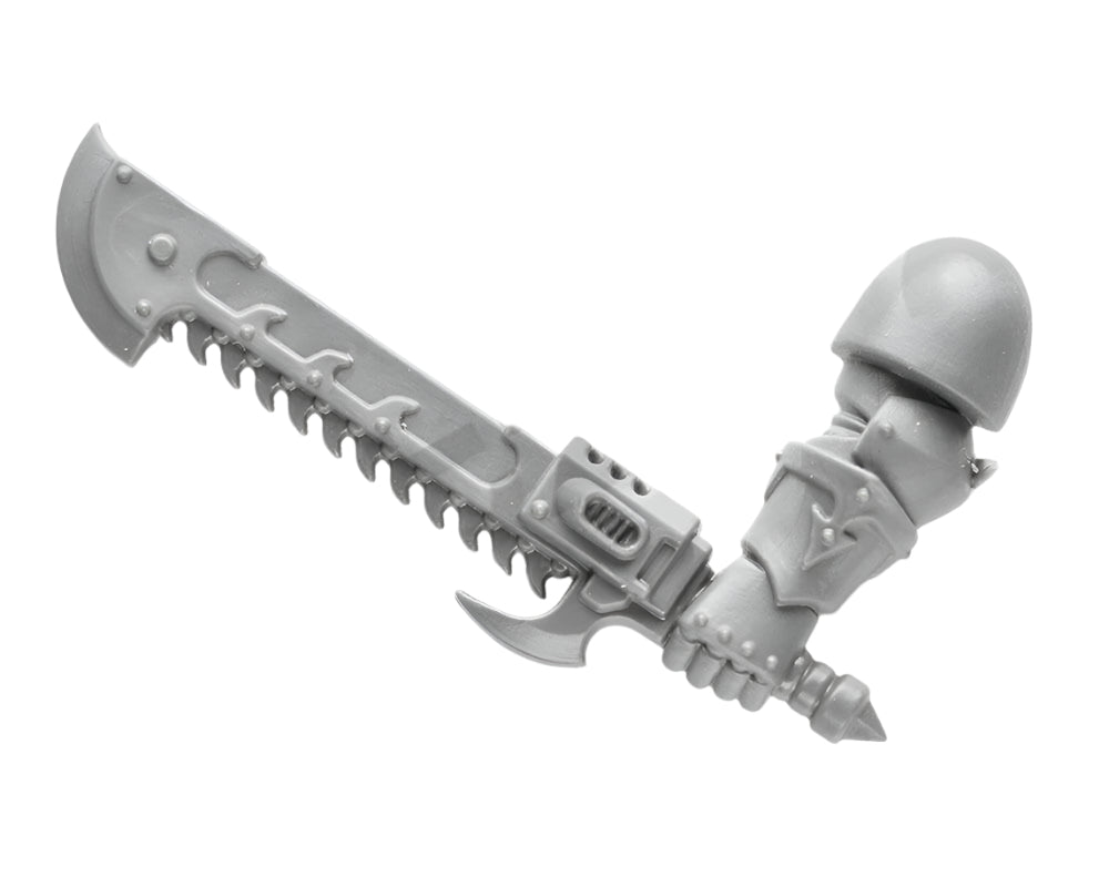 Chaos Space Marines Chainsword B