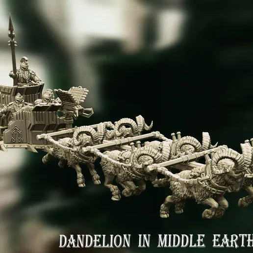 Dwarven War Chariot of Metal Mountain