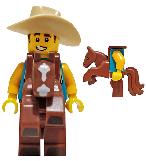 Cowboy Costume Guy - Minifig col326