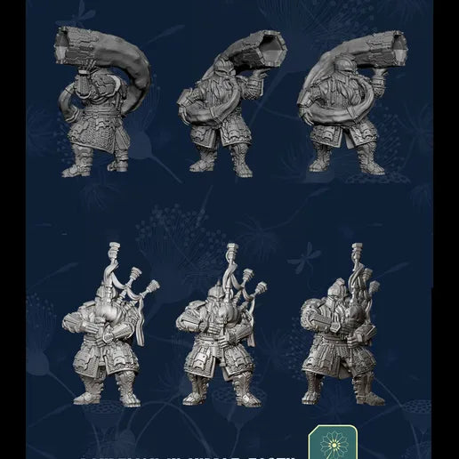 Dwarven Bards of Metal Mountain