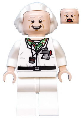 Doc Brown - Minifig dim015