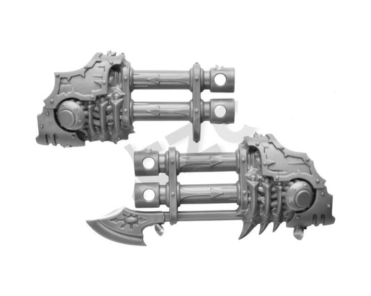 Chaos Space Marines Helbrute Autocannons (2)