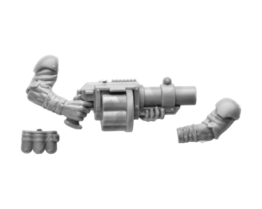 Genestealer Cults Neophyte Hybrids Grenade Launcher (3)