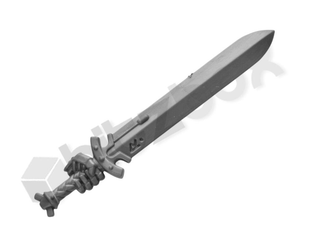 Space Wolves Blood Claws Pack Leader Power Sword