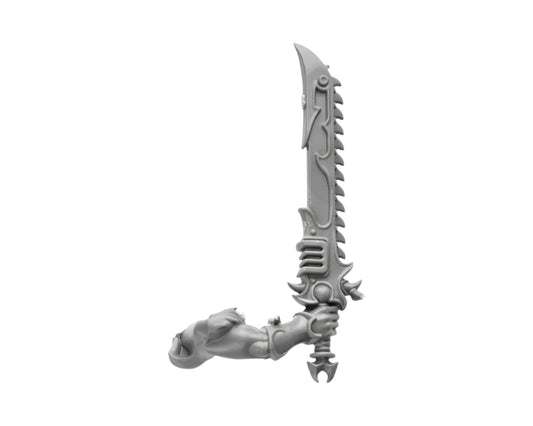 Thousand Sons Tzaangors Chainsword C