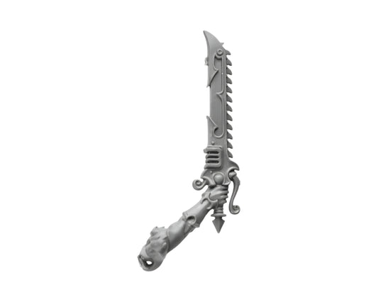 Thousand Sons Tzaangors Chainsword E