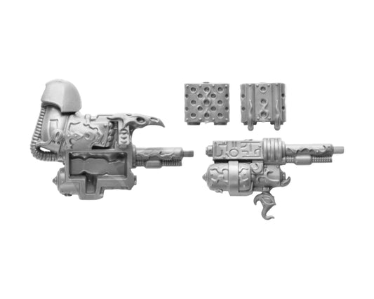 Thousand Sons Scarab Occult Terminators Heavy Warpflamer (4)