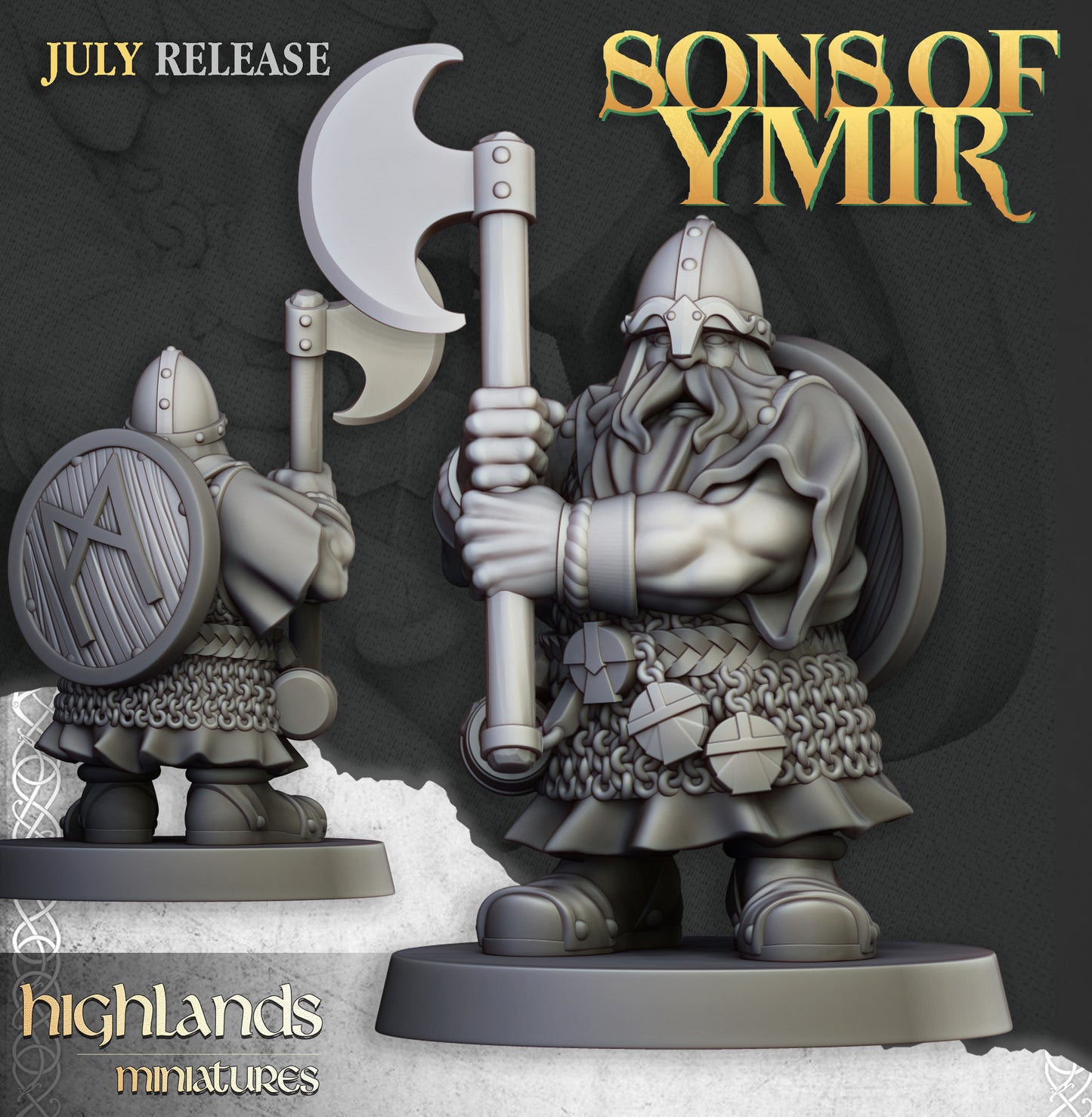 Dwarfs Warriors Two Handed Unit