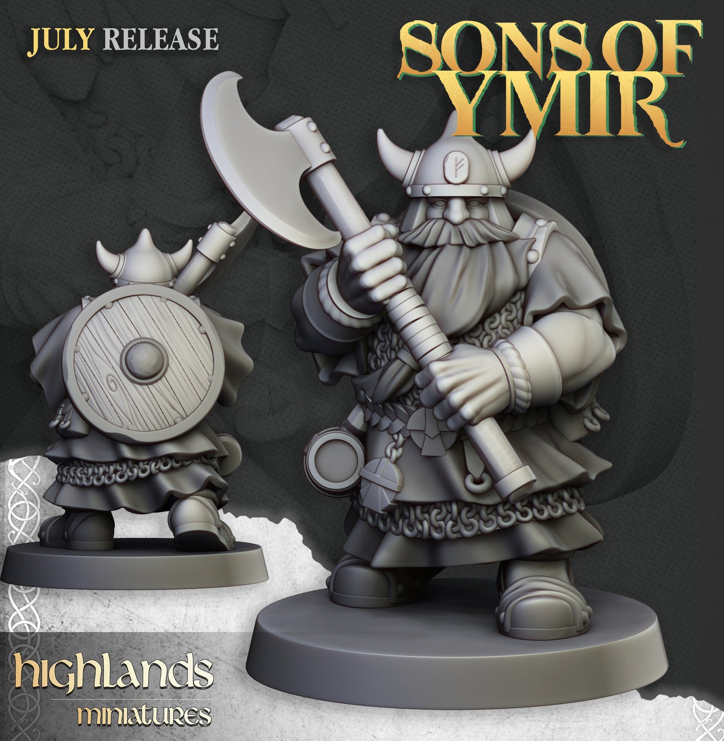 Dwarfs Warriors Two Handed Unit