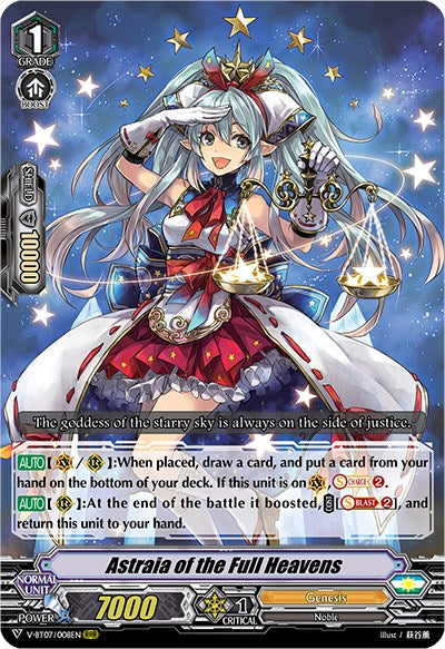 Astraia of the Full Heavens (V-BT07/008EN) [Infinideity Cradle]