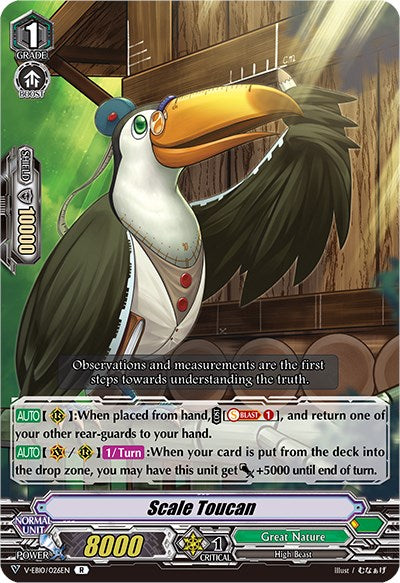 Scale Toucan (V-EB10/026EN) [The Mysterious Fortune]