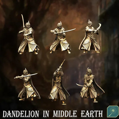 Golden Wood Elf Footmen (Two-Handed Glaivemen)