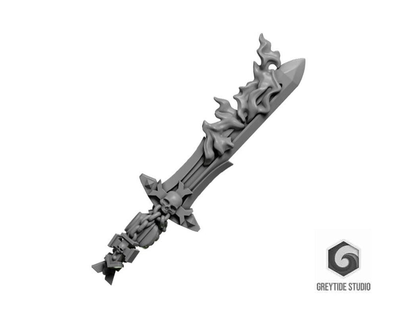 GreyTide Studios Eternal Pilgrims Burning Sword 3