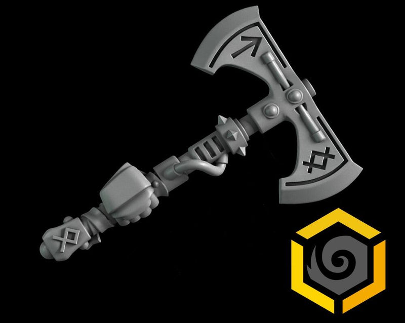 Greytide Studios Primal Hounds Axe 2