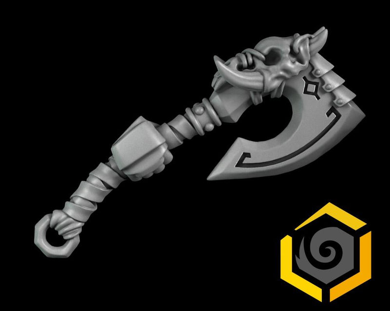 Greytide Studios Primal Hounds Axe 5