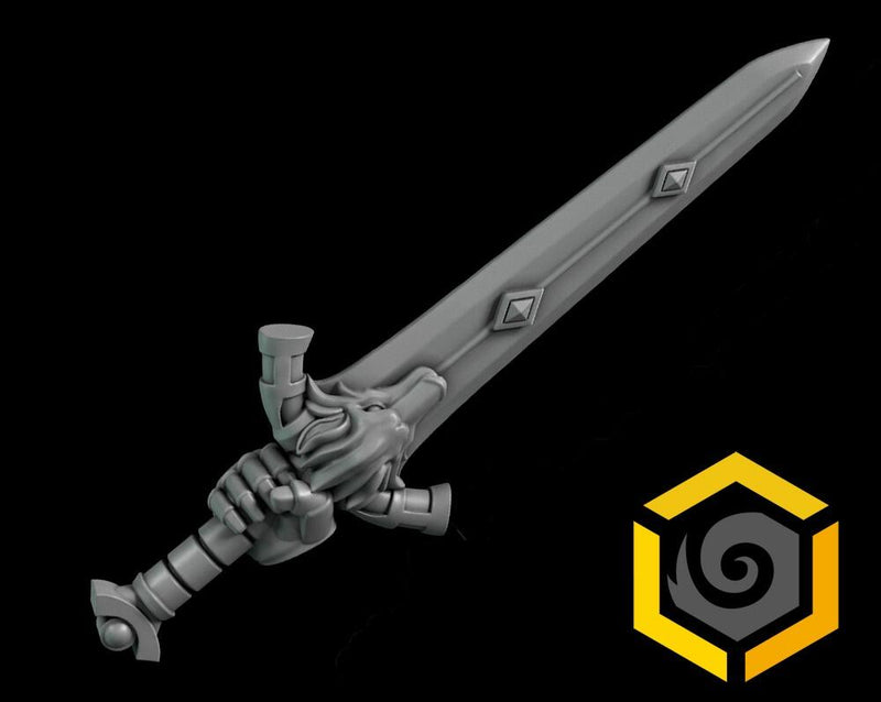 Greytide Studios Primal Hounds Sword 3