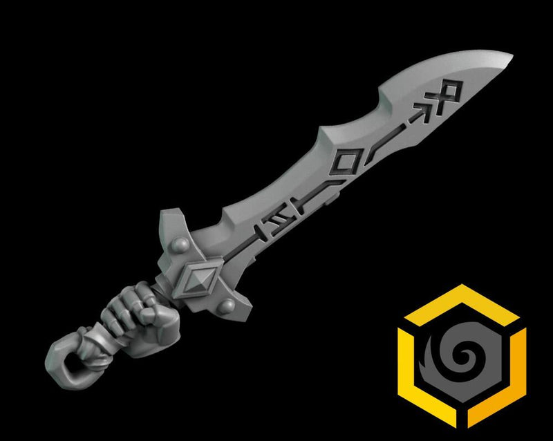 Greytide Studios Primal Hounds Sword 5