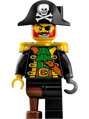Captain Redbeard (LEGO Ideas) - Minifig idea065
