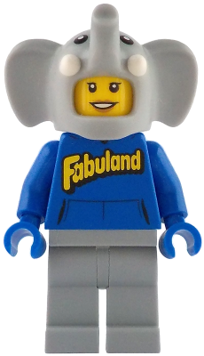 Elton Elephant Costume Girl - Minifig idea238