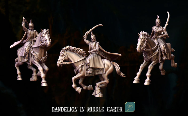 Elf of Deep Valley Mounted Horsemen