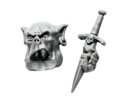 Kill Team Ork Kommandos Head B (2)