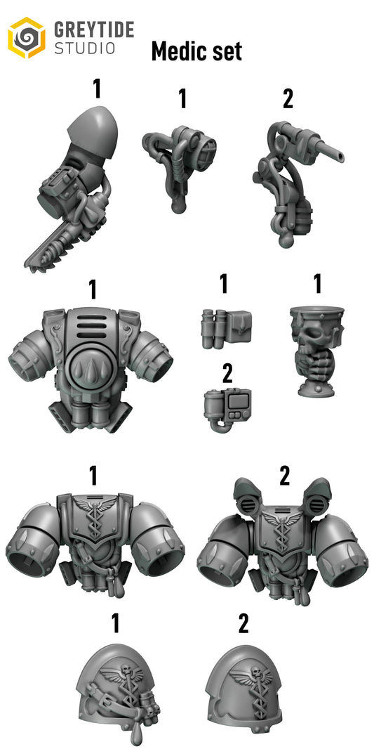 Crimson Lords Medic Set
