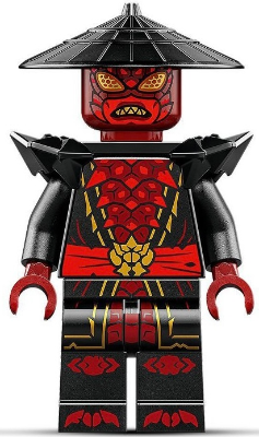 Drix - Black Shoulder Armor - Minifig njo964