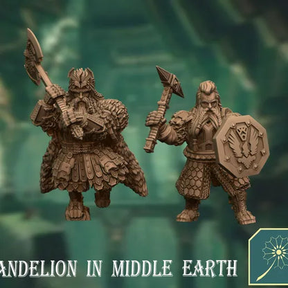 The Dwarven Old King and Young Prince of Metal Mountain