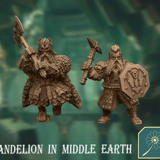 The Dwarven Old King and Young Prince of Metal Mountain