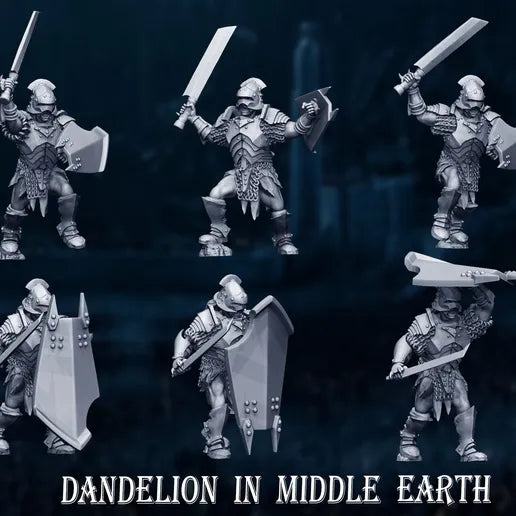 Half Orc of Forked Fortress (Swordsmen)
