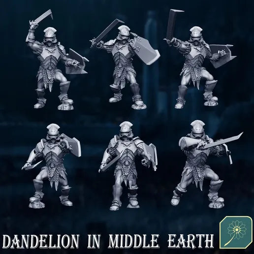Half Orc of Forked Fortress (Swordsmen)