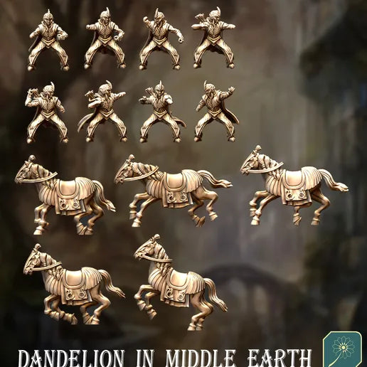 Golden Wood Elven Cavalry